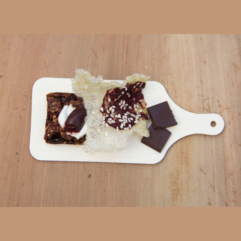 VerTerra Rectangle Small Single-Use Cheese Board 2"x4"