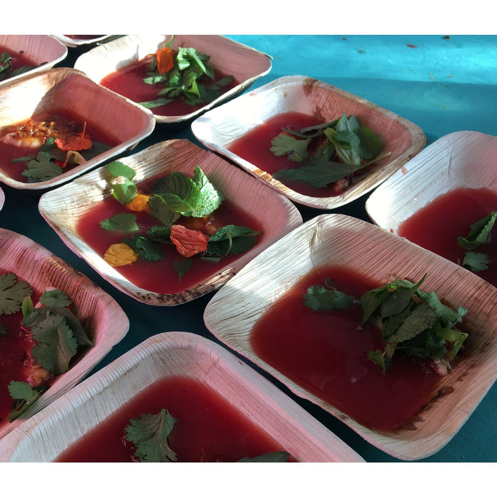 VerTerra Square Plate 5"x5"