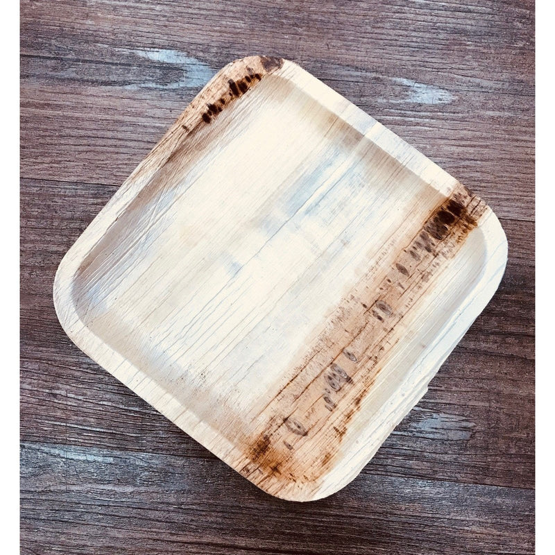 VerTerra Round Plate W Lip 6"x6"