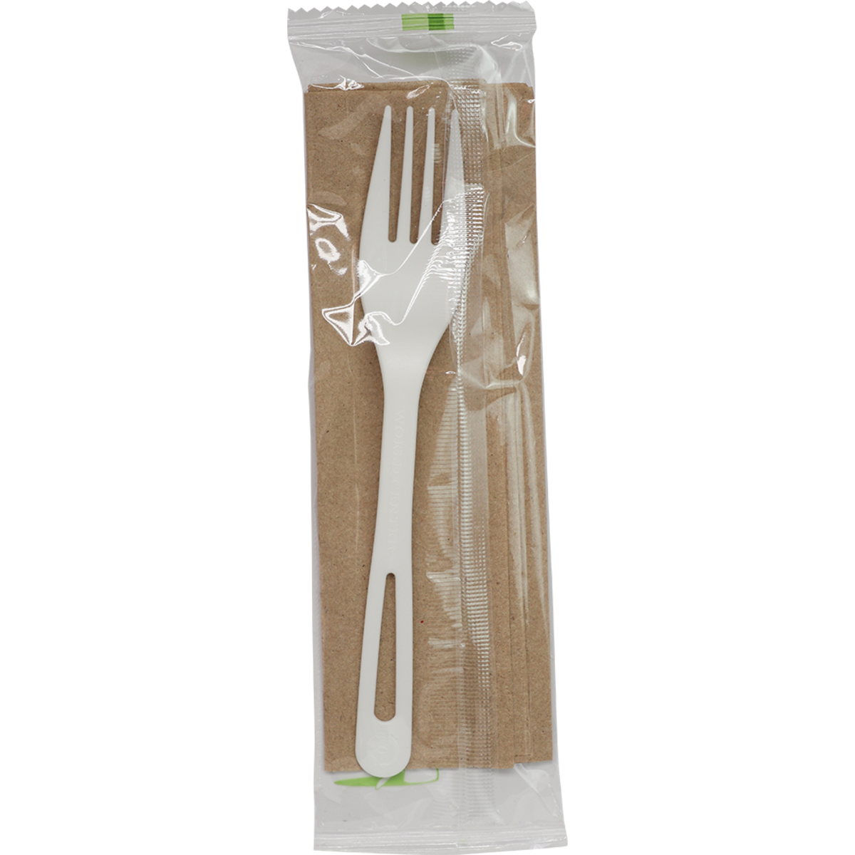 World Centric's 6” TPLA Set: (Fork, Napkin) AS-PS-FN