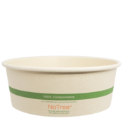 World Centric's 24 oz NoTree Wide Paper Bowl BO-NT-24W