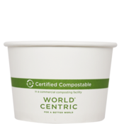 World Centric's 16 oz FSC® Paper Bowl, White