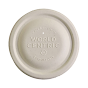 World Centric's LID Fiber - 8 oz Paper Bowls
