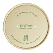 World Centric's LID Paper - 12-32 oz Paper Bowls, Kraft