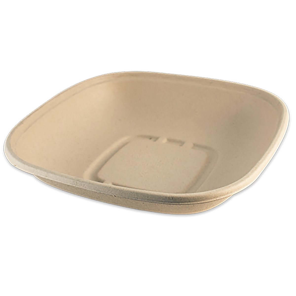 World Centric's 32 oz Fiber Square Bowl BQ-SC-32-LFS