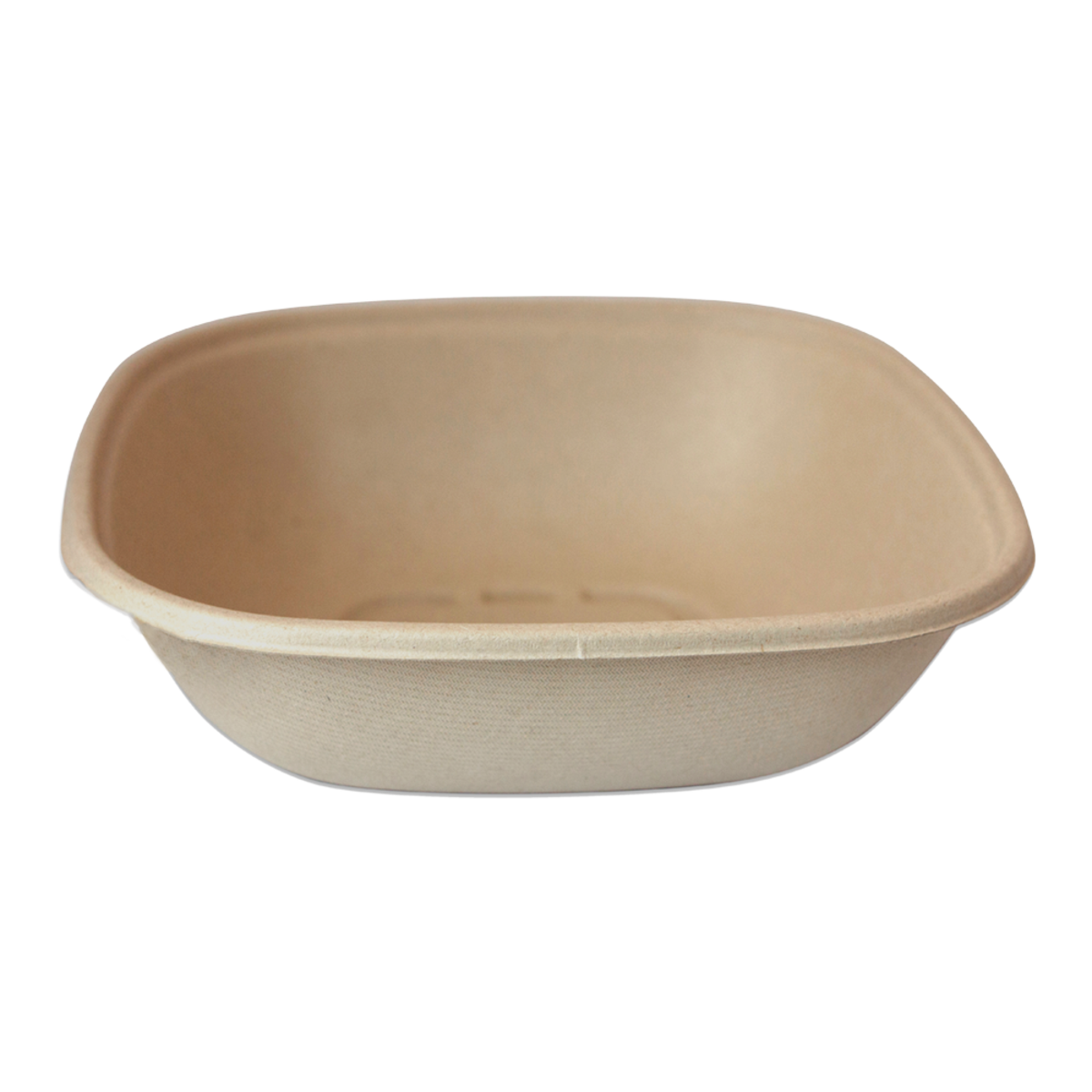 World Centric's 48 oz Fiber Square Bowl BQ-SC-48-LFS