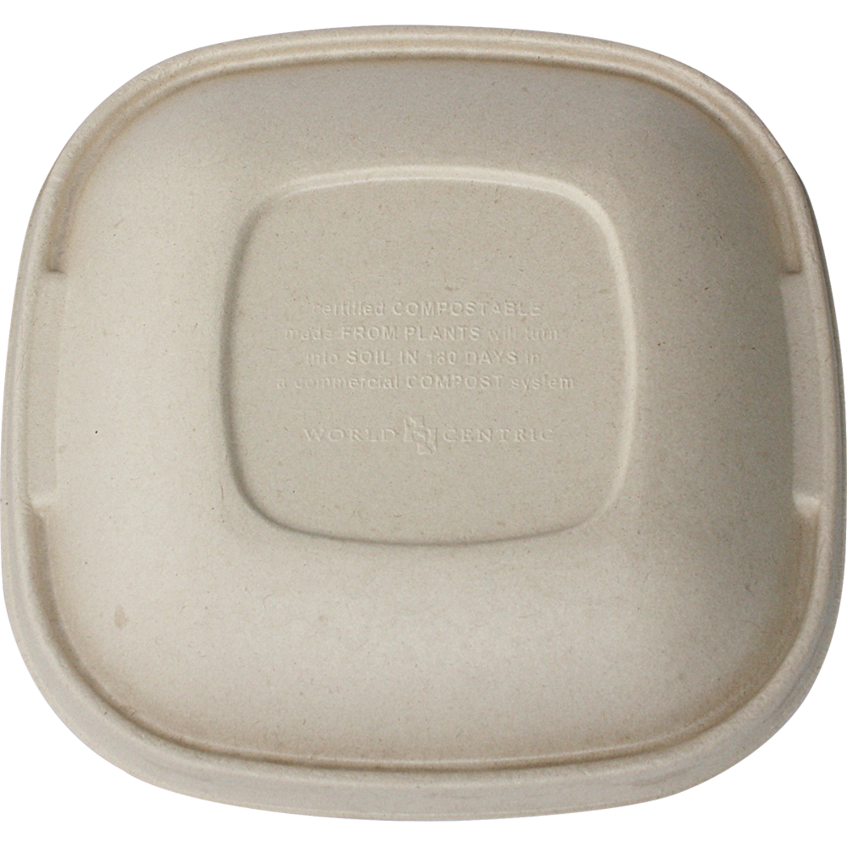 World Centric LID Fiber - 24-48 oz Square Bowls BQL-SC-24