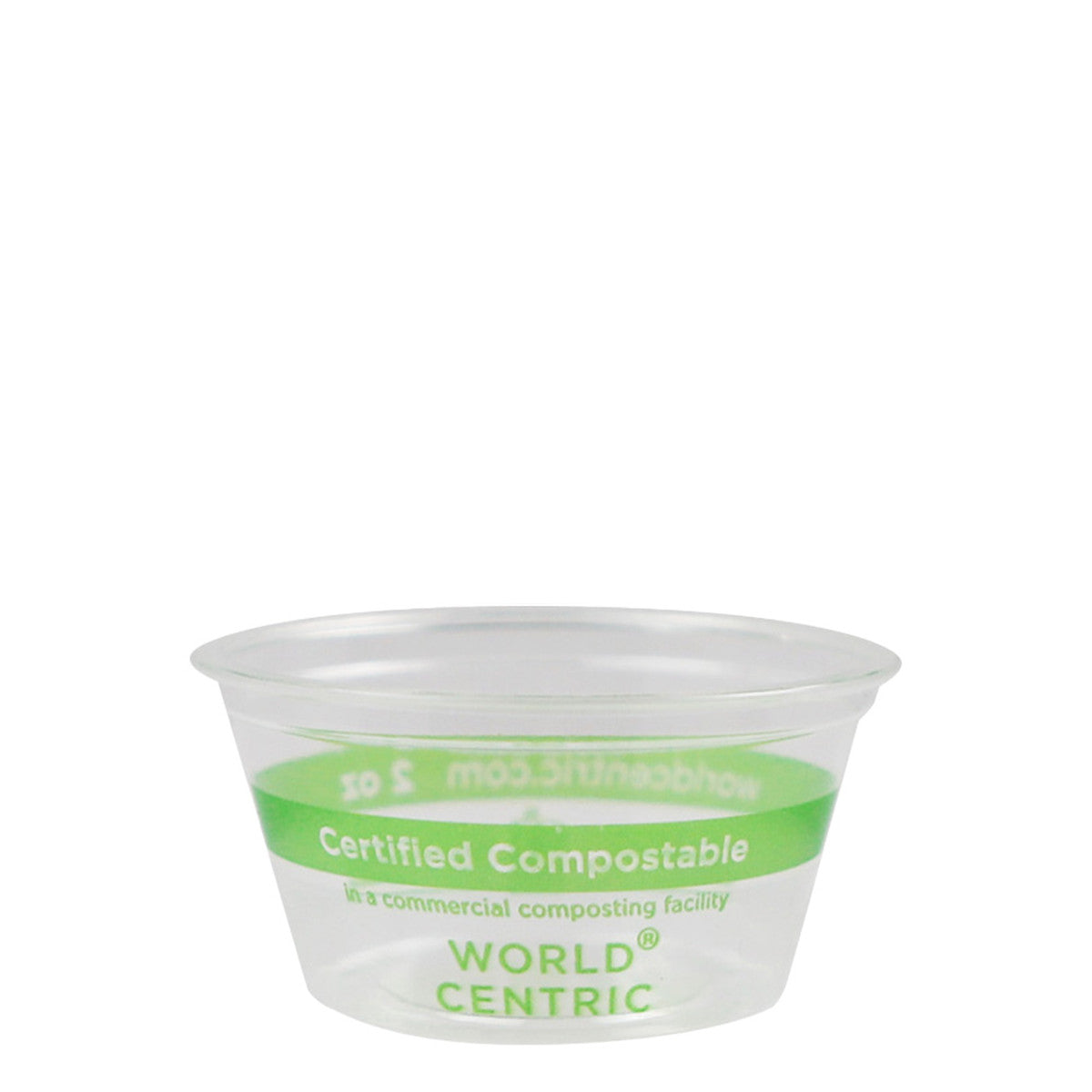 World Centric's 2 oz Portion Cup CP-CS-2S