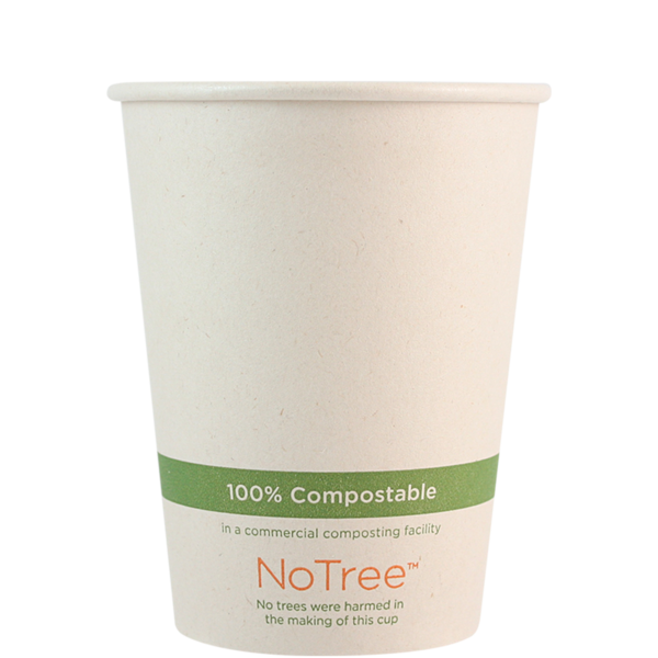 World Centric's 12 oz NoTree Paper Hot Cup CU-SU-12