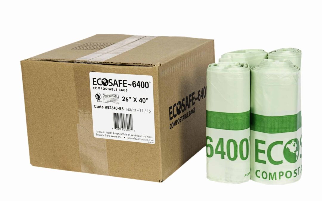 Ecosafe Compostable & Biodegradable Trash Bag - Sleeves