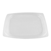 World Centric's LID PLA - 8-16 oz Rectangular Delis RDL-CS-8