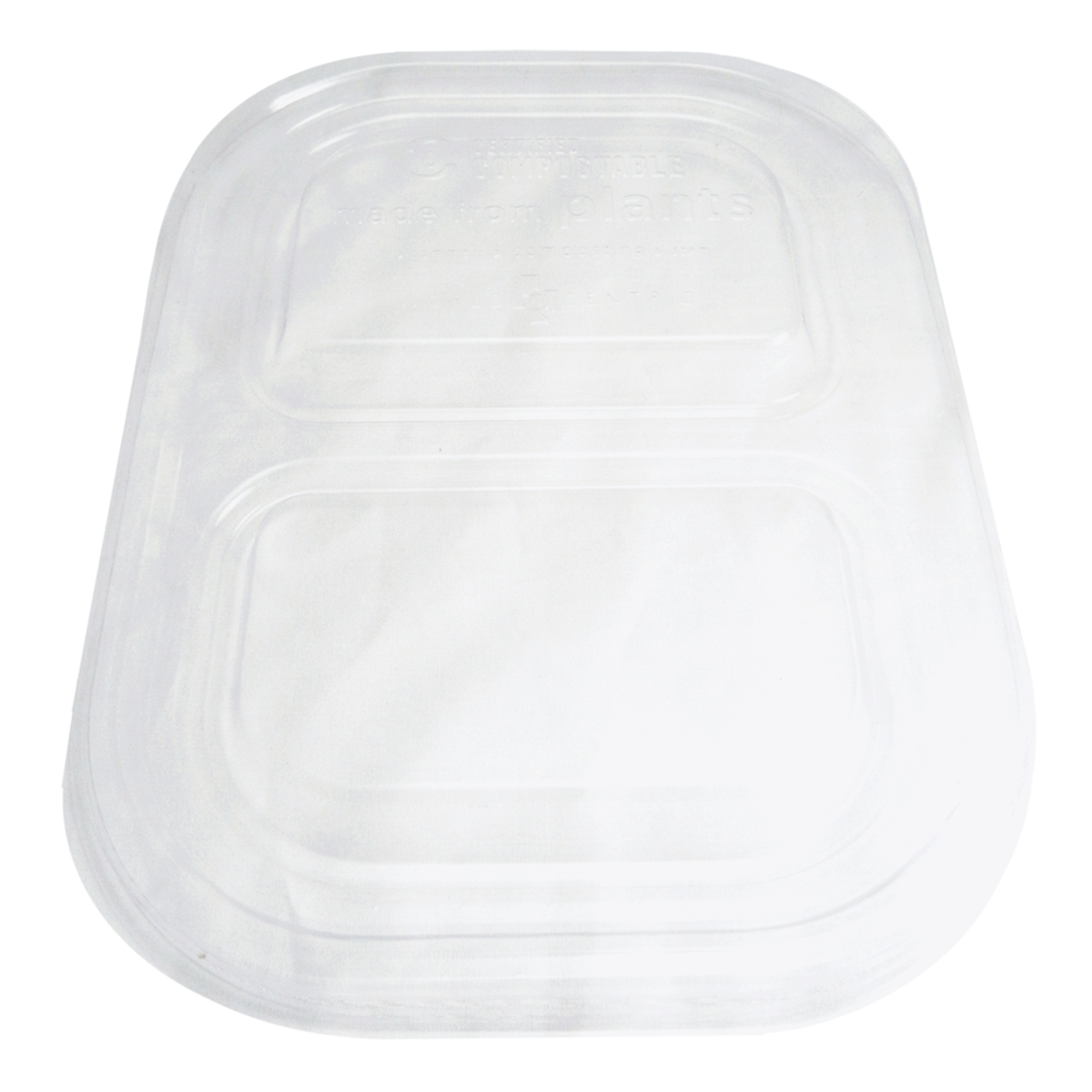 World Centric's LID Clear, 2-Compt TRL-CS-8D CLEARANCE SALE
