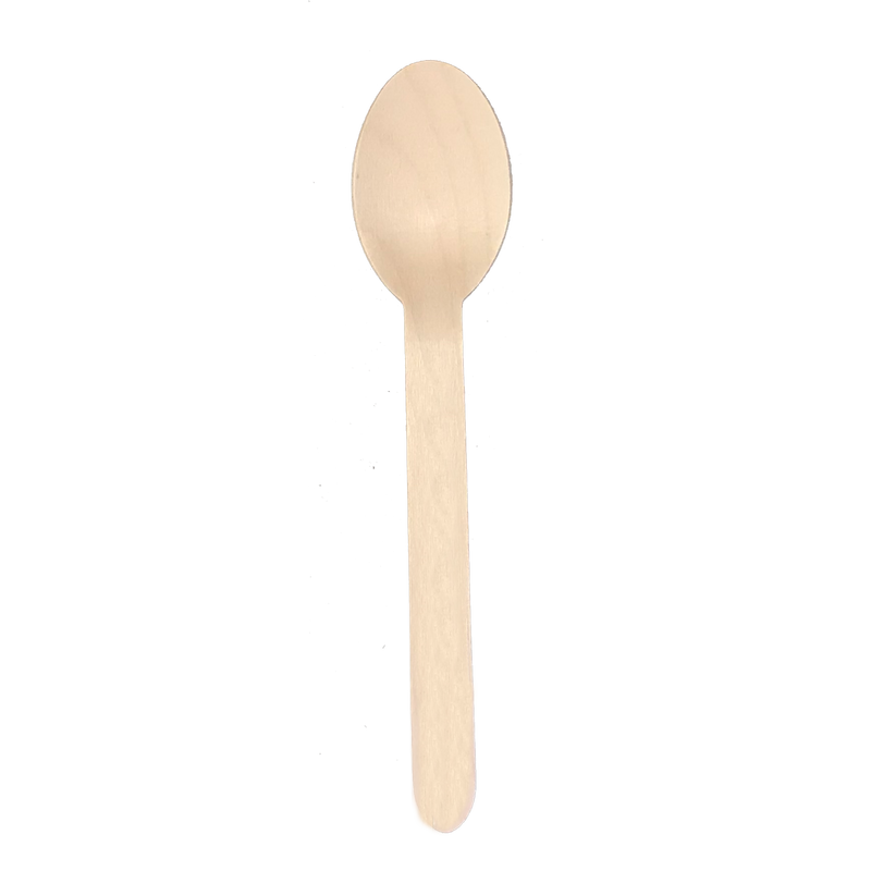 VerTerra Medium Weight Wooden Spoon 6.5"